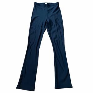 J. Crew High Rise Ankle Zip Thick Knit Legging S